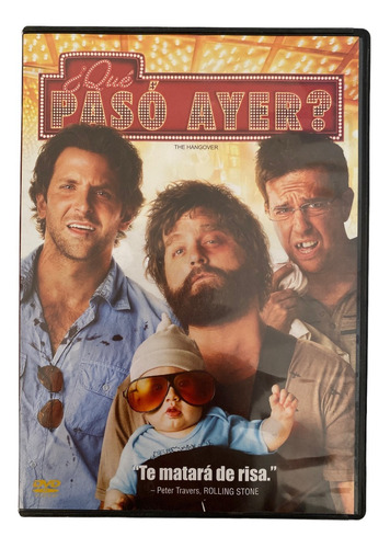 Dvd Original Que Paso Ayer The Hangover Bradley Cooper