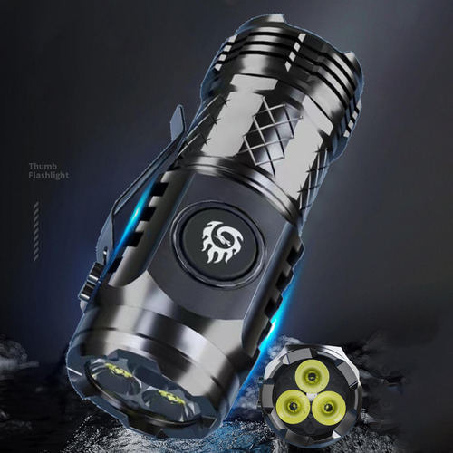 Mini Linterna De Mano Linterna Led Antorcha De Bolsillo