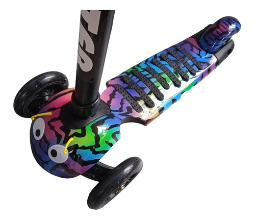 Scooter Patinetas Mediana Gusano Estrella Colores