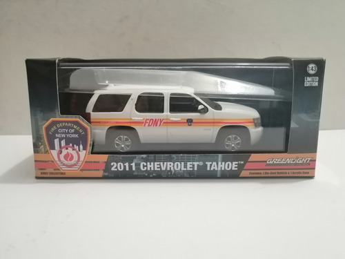 Chevrolet Tahoe 2011 Fdny Fire Department Auto A Escala 1/43