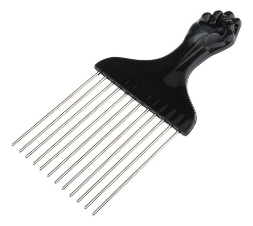 X 2pcs Peine Afro Ancho Dientes Para Cabello Cortar Cepillo