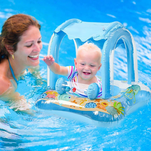 Flotador Para Bebé Refugio Inflable Infantil Para Nadar Flot