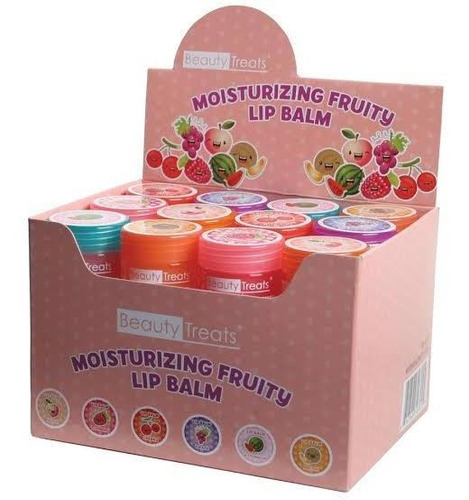 Lip Gloss Frutas Caja Con 36 Piezas Beauty Treats