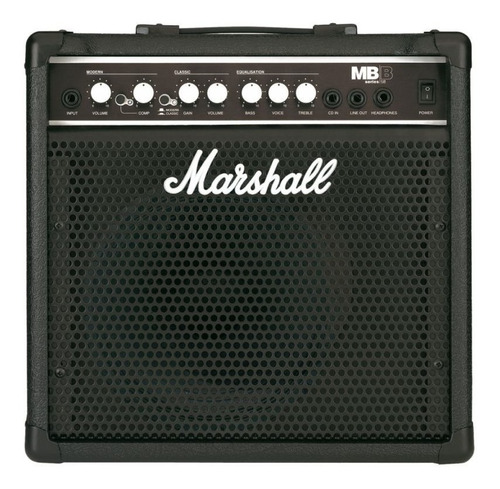 Amplificador De Bajo Marshall Mb 15 1x8 2 Canales 15 Watts