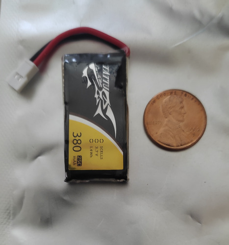 Bateria Lipo De 3.7v. 380 Mah.