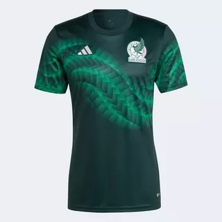 Camisa Pré-jogo México adidas Copa Do Mundo 2022 Hf1370