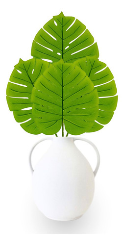 Planta Artificial Hoja Monstera Costilla De Adan