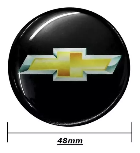 Emblema Calota Universal Dourado 48MM – Chevrolet GM • Auto Peças