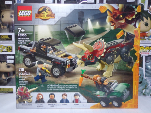 Emboscada Triceratops Lego Jurassic World 76950
