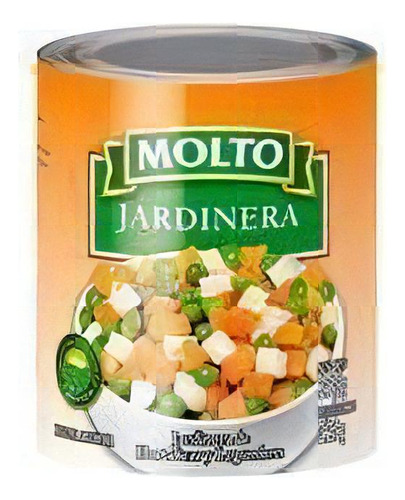 Pack X 6 Unid. Jardinera 350 Gr Molto Legumbres En Lata