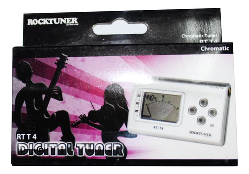 Afinador Rocktuner Rt T 4 Autocromático (guitarra/bajo...