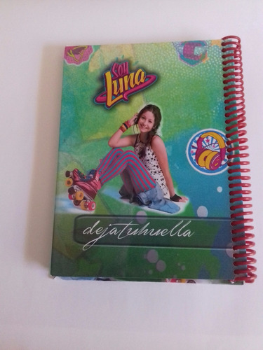 Imagen 1 de 5 de Soy Luna Cuaderno Personalizado (espirales Plasticos)