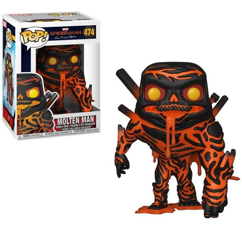 Funko Pop! Spiderman - Molten Man #474 (en D3 Gamers)