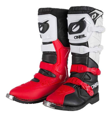 Botas Motocross Enduro Oneal Rider Pro Rojo/ Negro 