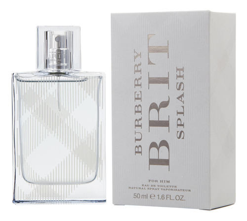 Perfume Burberry Brit Splash Eau De Toilette 50 Ml Para Homb
