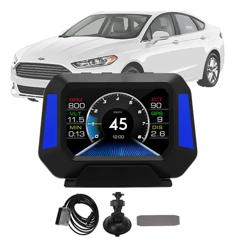 comprar Car Head-up Display Obd2+gps Modo Smart Gauge Velocímetro