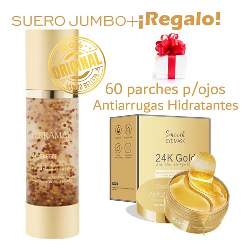Suero Facial Adn Marino,celulas Madre De Algas Caviar Jumbo Todo Tipo De Piel Día/noche