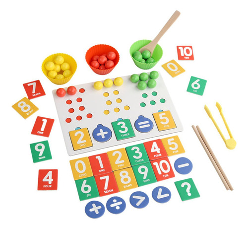 Juguete De Clasificación De Colores Del Arcoíris, Juego De