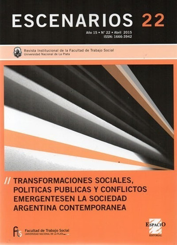 Escenarios 22 Sociología Trabajo Social (es)