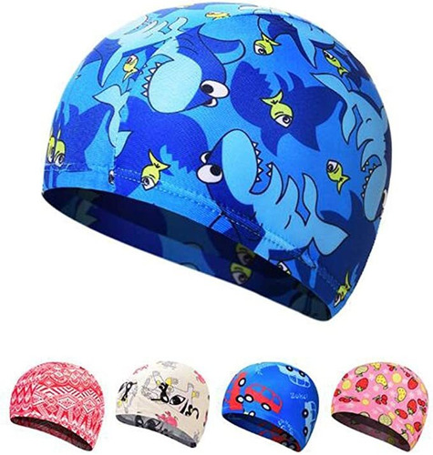 Ewanda Store Gorro De Natación Para Niños De 2 A 8 Años .