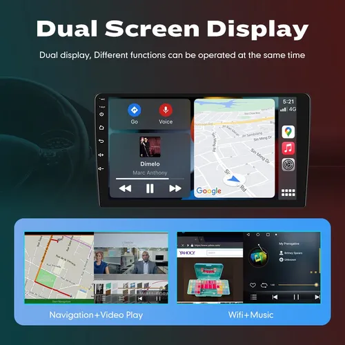 Radio Estéreo Android Para Toyota Fj Cruiser 2006-2020 1+32g