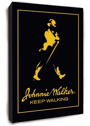 Cuadro De Whisky Johnnie Waker -  Muchos Modelos 