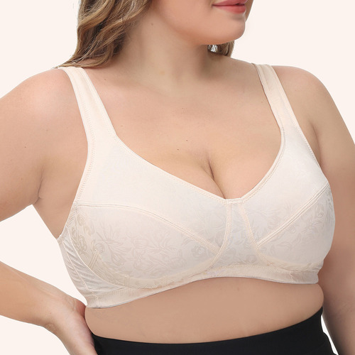 Sujetador Deportivo Sin Costuras De Talla Grande Para Mujer,