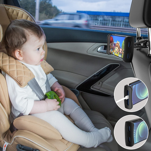 Soporte De Asiento Trasero Uniwit Para Reposacabezas De Coch