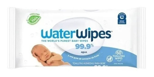 Water Wipes Pack 6 Toallitas Húmeda 60 Uns