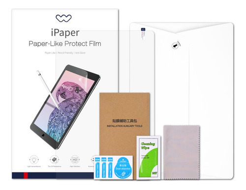 Lámina Tipo Papel Para iPad Pro 11´ M4 2024 Wiwu