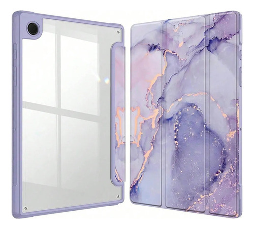 Funda Para Tableta Con Estampado De Mármol Compatible Con Sa