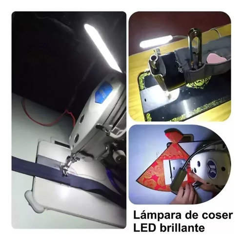 2 Pzs Luces Para Máquinas De Coser Lámpara Magnético 30 Led