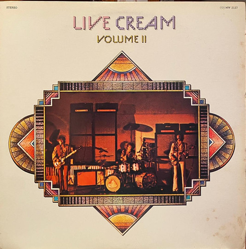 Disco Lp - Cream / Live Cream Volume Ii. Album (1975)