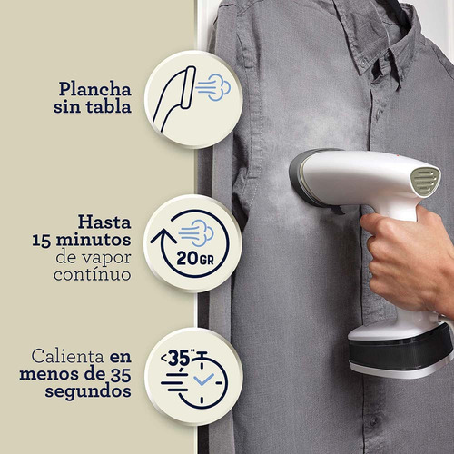 Imagen 3 de 9 de Vaporizador De Prendas De Mano Plegable Gcstfs200