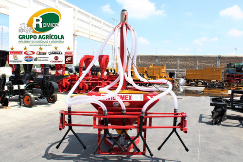 Imagen 7 de 12 de Fertilizadora Esparcidora Pulpo Swissmex 600 Kg De 5 Surcos