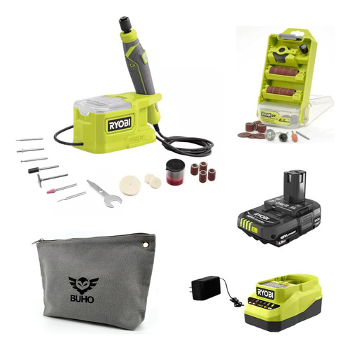 Ryobi Kit De Herramientas Rotativas Con Herramienta Giratori