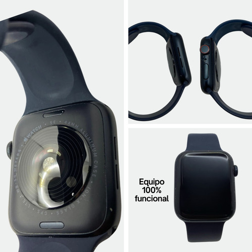 Apple Watch Se 2da Generación De 44mm Gps + Lte Medianoche Azul Medianoche Deportivo Azul (Reacondicionado)