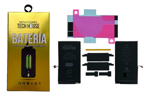 Bateria Tech House Crack Compatible Con iPhone 12 2815mah