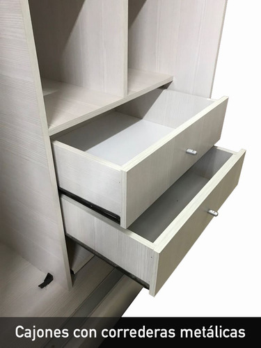 Placard Melamina 2,00x1,80 Puertas Corredizas Promo Del Mes
