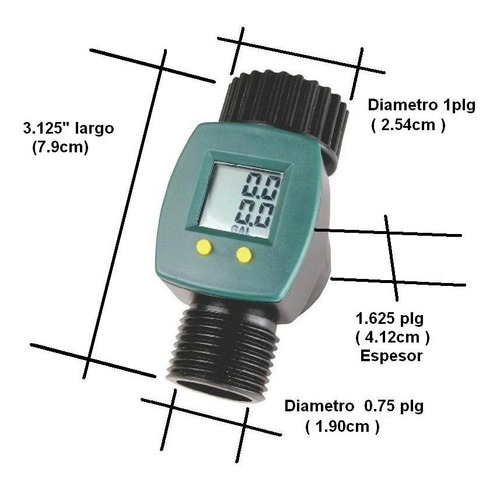 P0550 Medidor De Flujo De Agua Save A Drop Water Meter