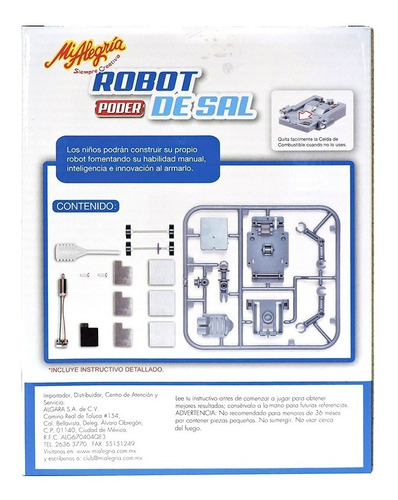 Imagen 3 de 3 de Robot Poder De Sal - Mi Alegría