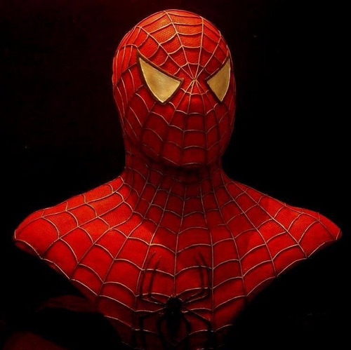 Busto De Spiderman Marvel No Homecoming Avenger 45 Cm  Alto