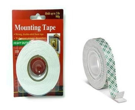 Cinta Doble Faz Mounting Tape 5mts De Largo 18mm De Ancho 