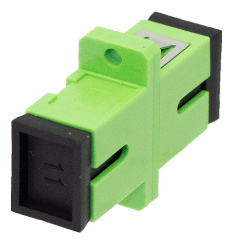 Acoplador De Fibra Optica Sc/apc Verde Tm-fsl-003