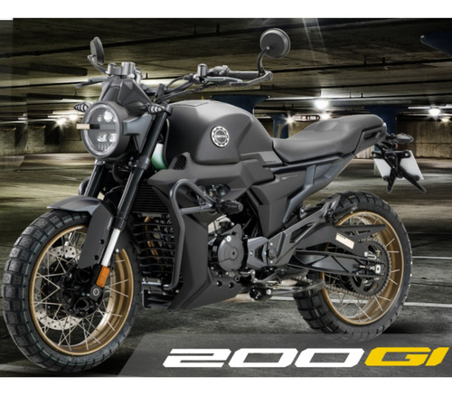 Moto Beta Zontes G1 200 Scrambler Fi Abs Patentada$5.285.000