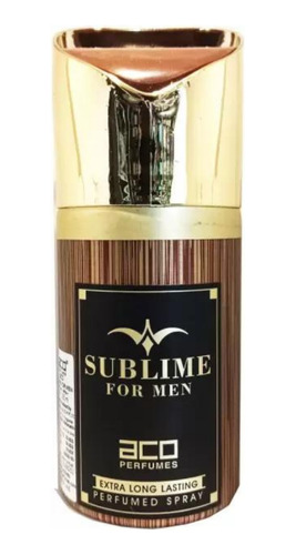 Aco Sublime For Men Perfumed Body Spray 250ml Silk Perfumes