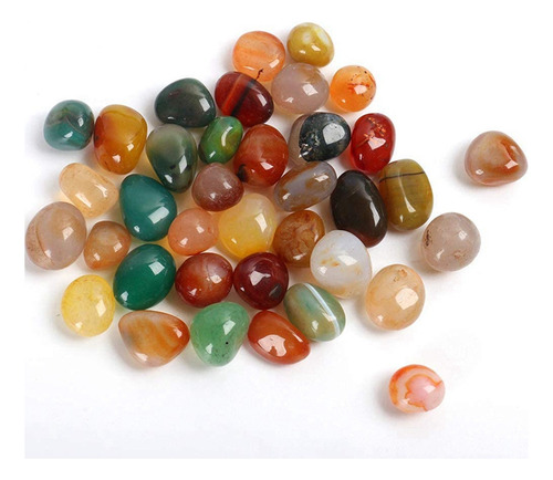 Piedras De Ágata Coloridas Decorativas Naturales Para Decora