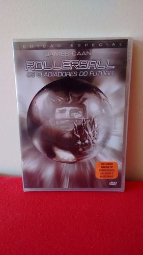 Dvd Rollerball Os Gladiadores Do Futuro - Dublado, Novo