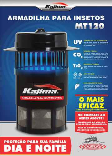 Armadilha Insetos, Isca Trio-fatal 127v Kajima Mt120