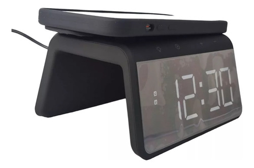 Reloj Hora Alarma Despertador Inalámbrico Digital Led Mesa